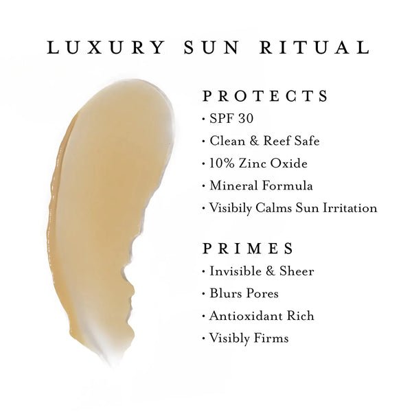 Luxury Sun Ritual Pore Soothing SPF 30 Vibrant Market | Clean Beauty + Wellness Shop in New Orleans