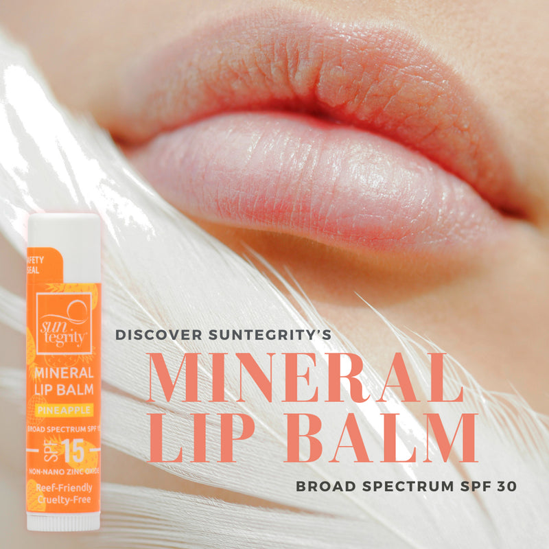 Suntegrity Mineral Lip Balm SPF 15 - Pineapple