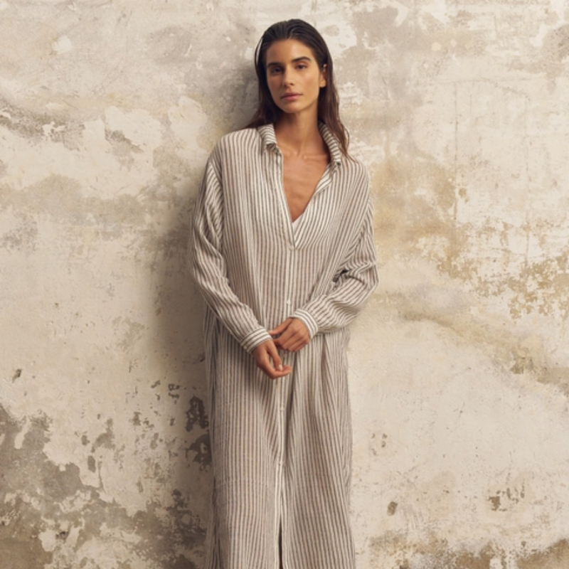 Voyage Shirt Dress - One Size