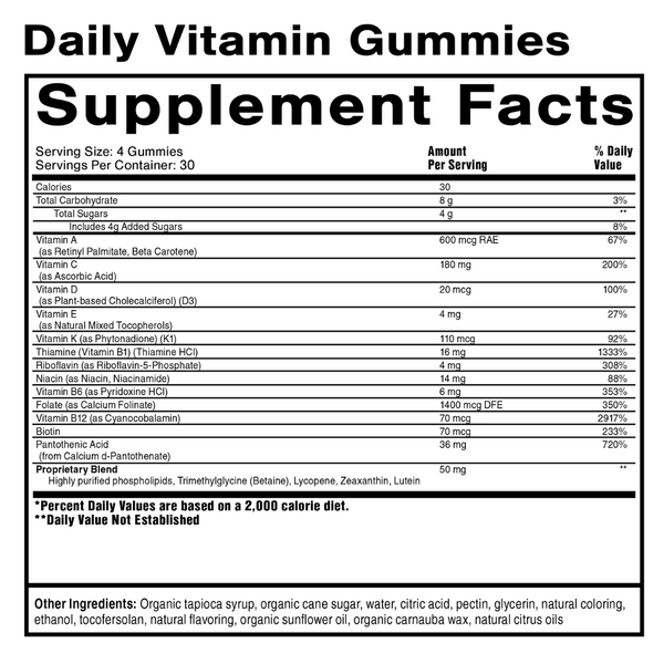 Daily Vitamin Gummies