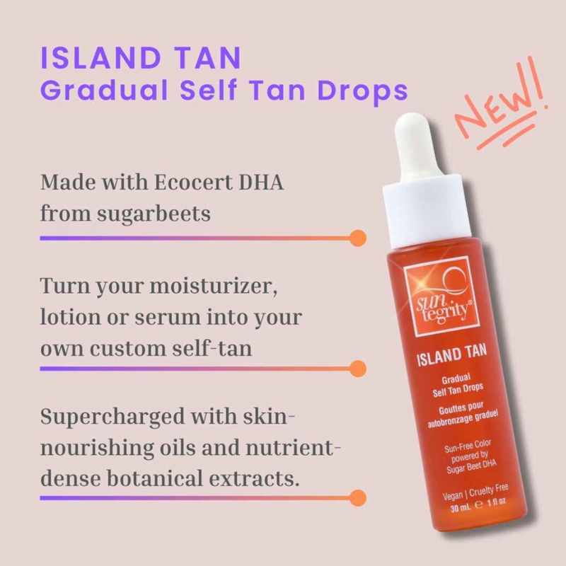 Island Tan Gradual Self Tanning Drops