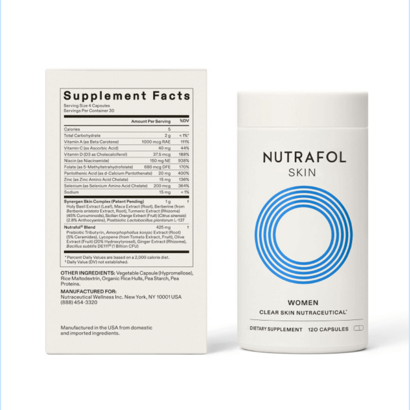 Nutrafol Clear Skin Nutraceutical