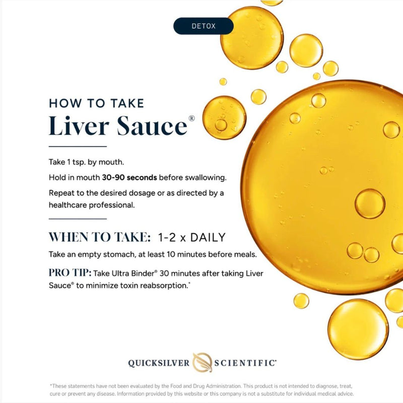 dr shade on glutathione and detoxification Dr. Shade's Liver Sauce®