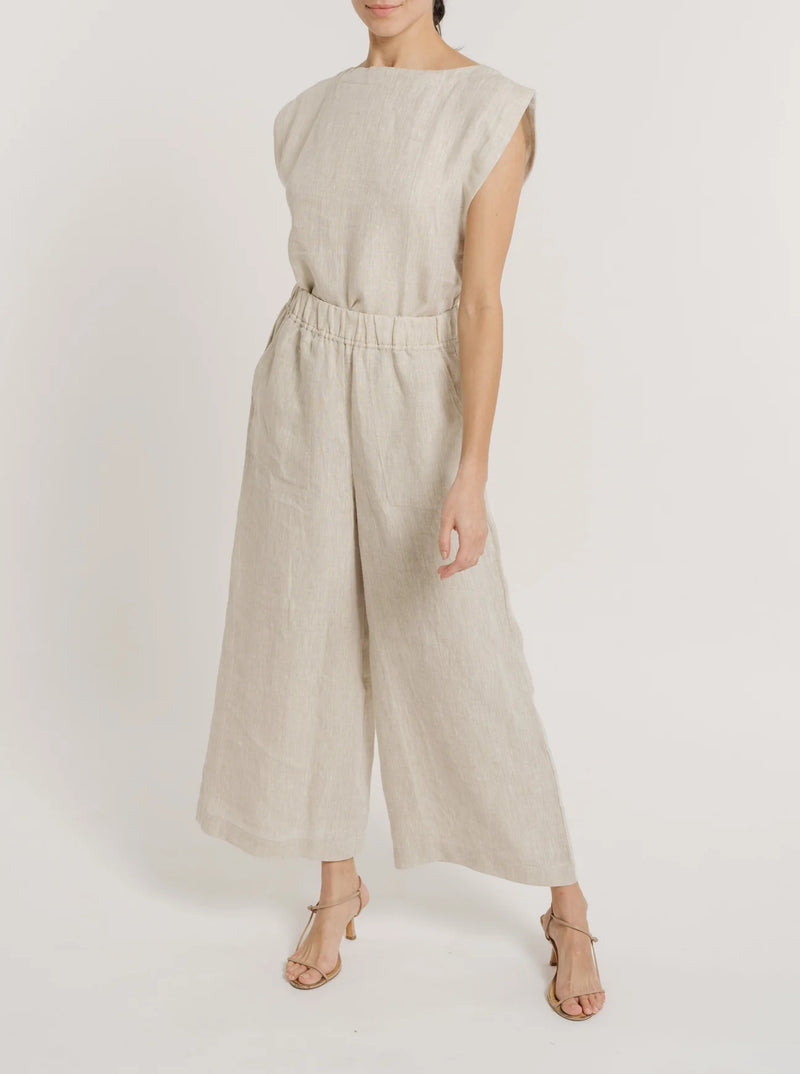 Everyday Pant - Natural Linen