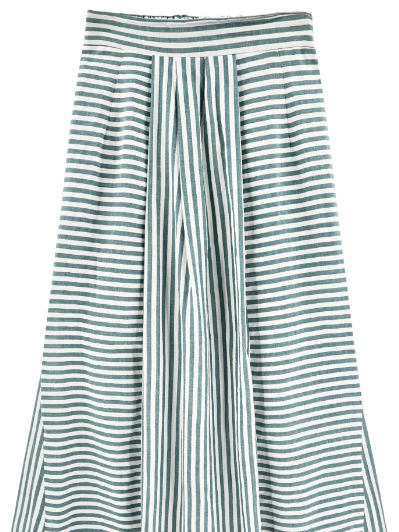 Praiano Skirt in Ocean Stripe