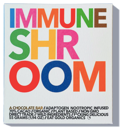 Immune Shroom Chocolate Bar