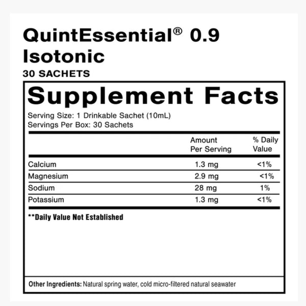 QUINTESSENTIAL® 0.9 SACHETS (Box)