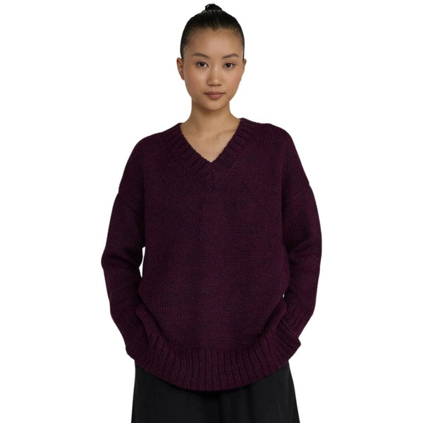 Oversized V-Neck Sweater