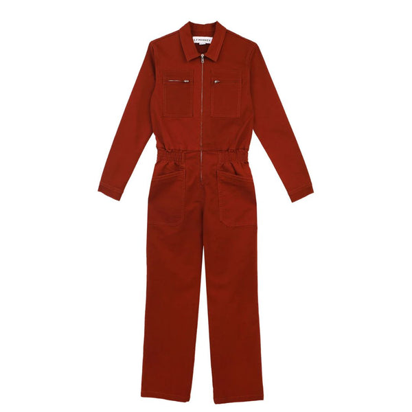 Danny LS Stretch Canvas Boilersuit