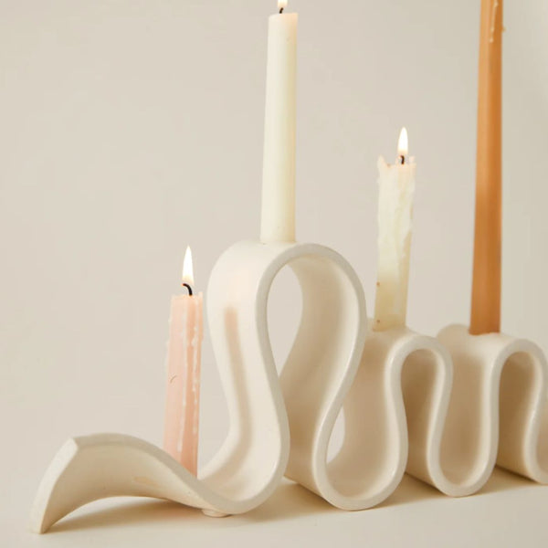 Weylyn Candelabra in Cream