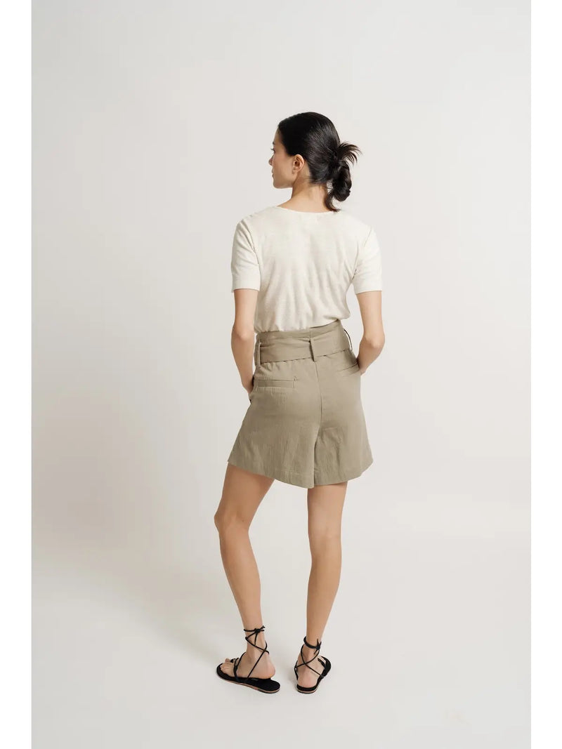 Tailored Paperbag Shorts