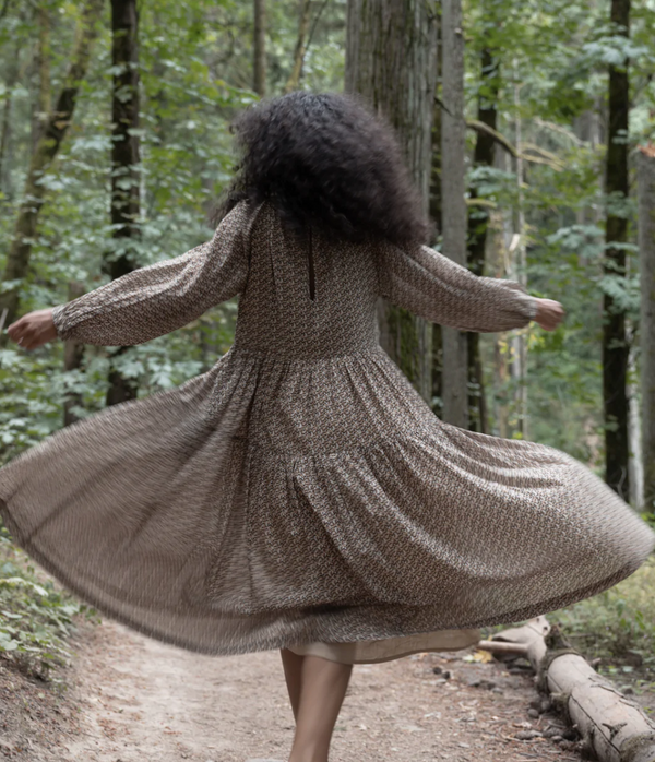 Augusta Dress - Chestnut Field Floral Vibrant Market | Clean Beauty + Wellness Shop in New Orleans