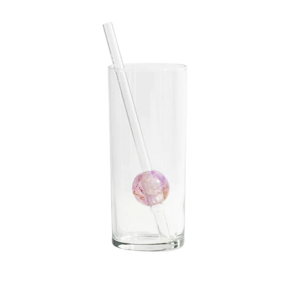 Glass Crystal Elixir Straw Vibrant Market | Clean Beauty + Wellness Shop in New Orleans
