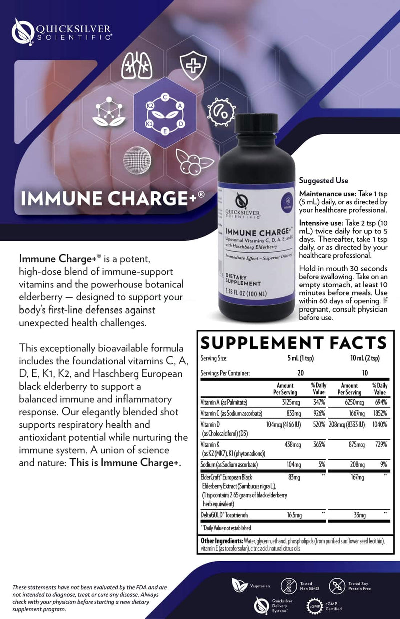 Immune Charge+® 100 mL Vibrant Market | Clean Beauty + Wellness Shop in New Orleans