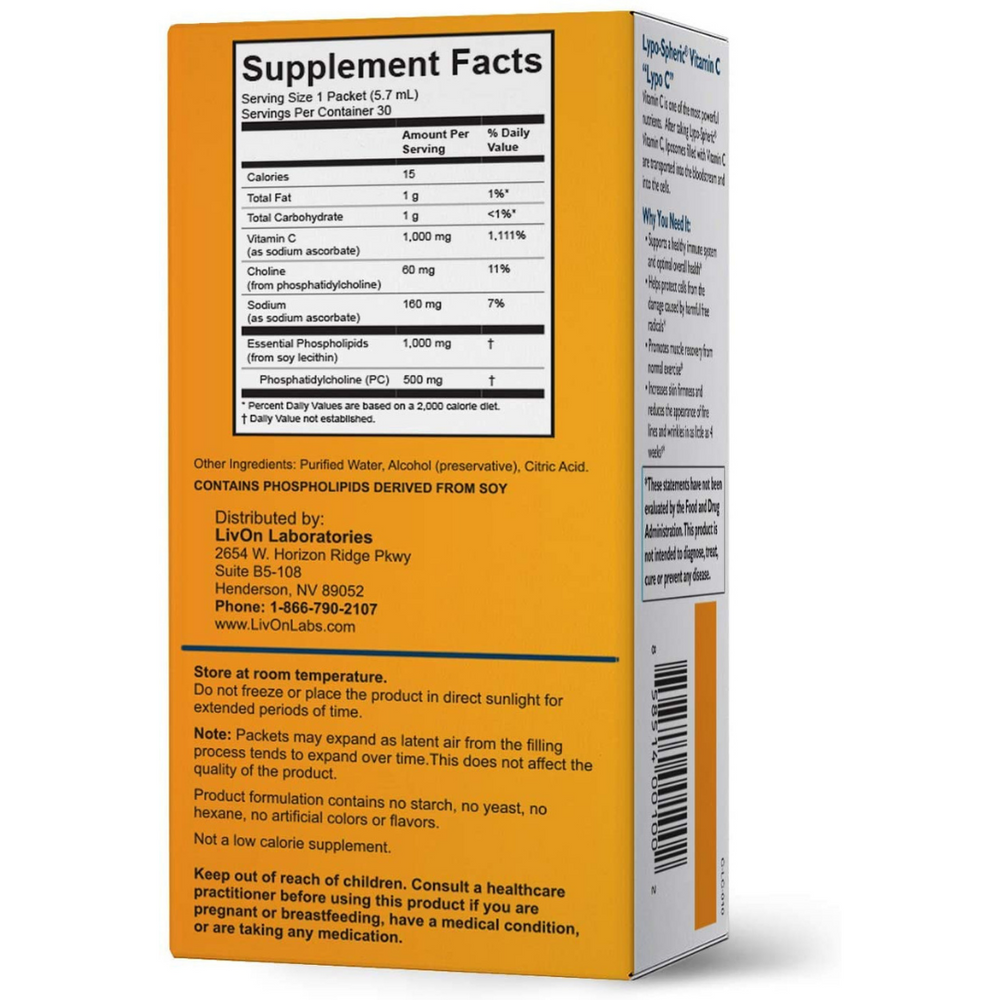 Lipo-Spheric Vitamin C (30 pack)