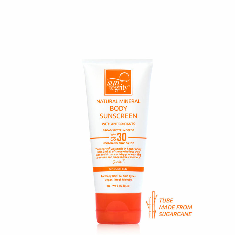 Unscented Natural Mineral Sunscreen for Body, Broad Spectrum SPF 30 Vibrant Market | Clean Beauty + Wellness Shop in New Orleans