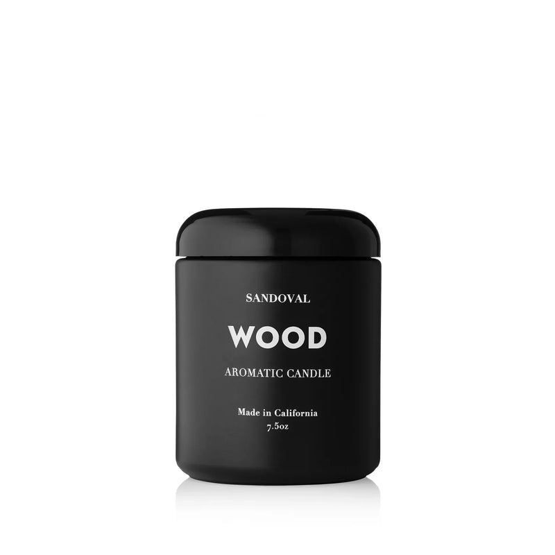 Wood Aromatic Candle Vibrant Market | Clean Beauty + Wellness Shop in New Orleans
